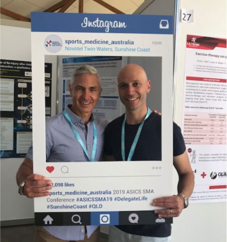 Darryn and Paolo attend Sports Medicine Association Conference in Sunshine Coast.