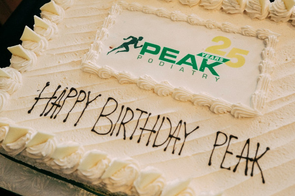 Happy 25th Birthday Peak Cake!